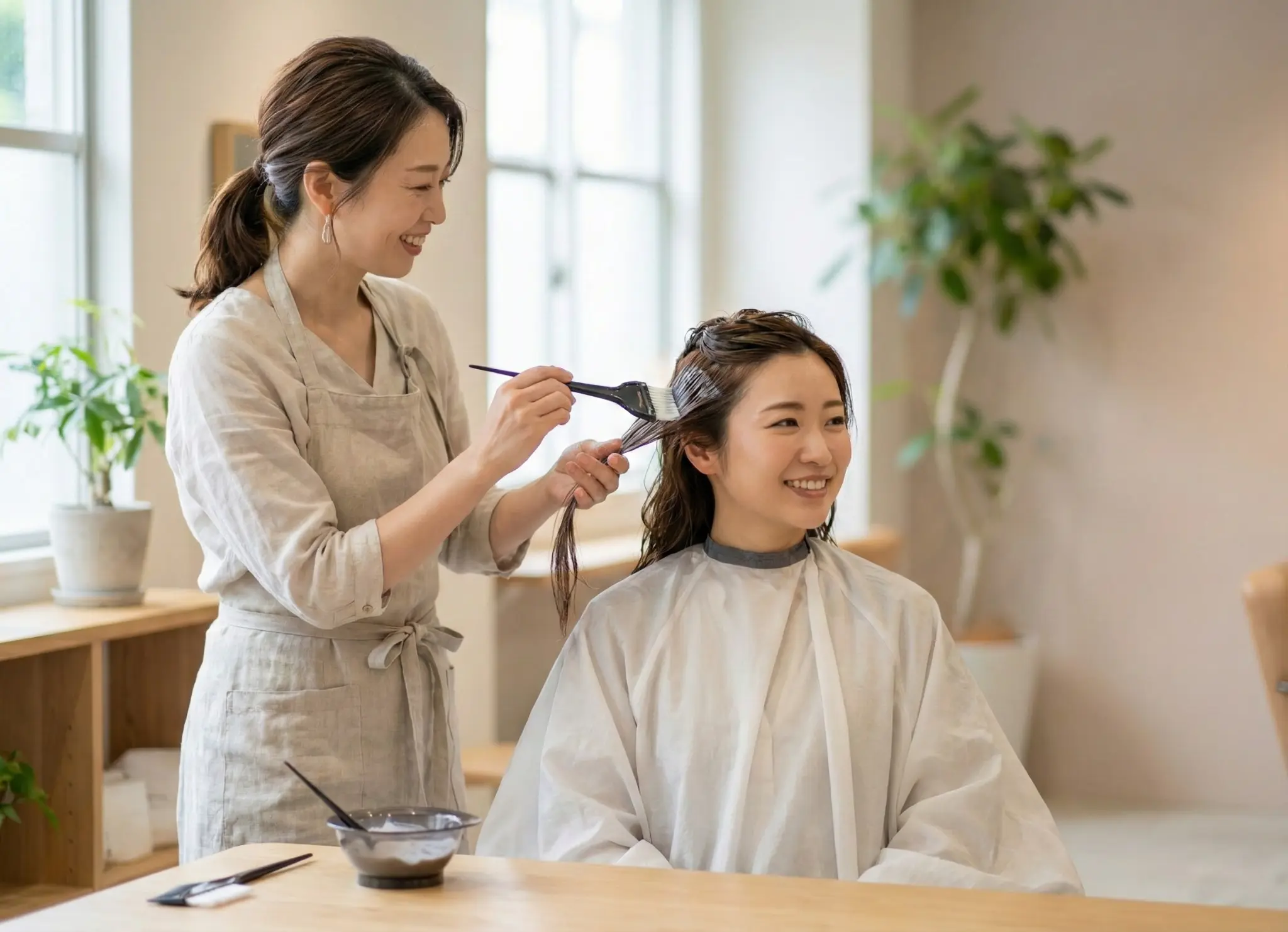 トリートメント施術